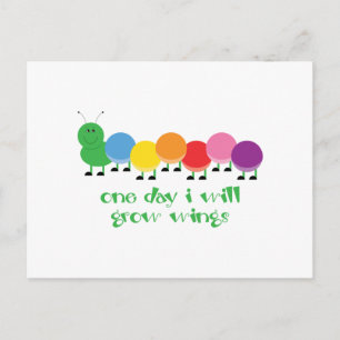 Raupe Dream Postkarte