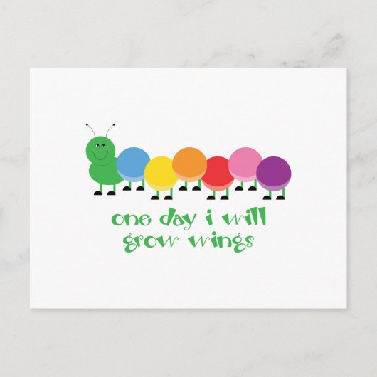 Raupe Dream Postkarte (Vorderseite)