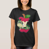 Raupe Eating Apple T-Shirt (Vorderseite)