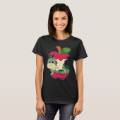 Raupe Eating Apple T-Shirt (Vorne ganz)