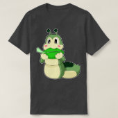 Raupe Eating Leaf T-Shirt (Design vorne)