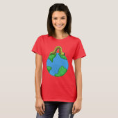 Raupe Erde T-Shirt (Vorne ganz)