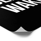 Raupe, essen, schlafen, schön - Funny Novelle Poster (Ecke)