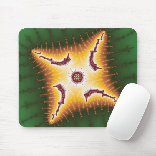 Raupe - Fraktal Mousepad (Mit Mouse)