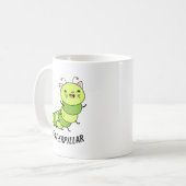 Raupe Funny Bug Pub Kaffeetasse (Vorderseite Links)