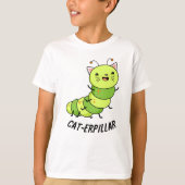 Raupe Funny Bug Pub T-Shirt (Vorderseite)
