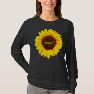 Raupe für Männer Schmetterling Sonnenblumen Liebe T-Shirt