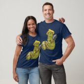 Raupe Gärtner Schaufel Garten T-Shirt (Unisex)