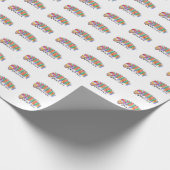 Raupe Geschenkpapier (Ecke)