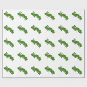 Raupe Geschenkpapier (Flach)