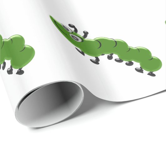 Raupe Geschenkpapier (Rolleneckpunkt)