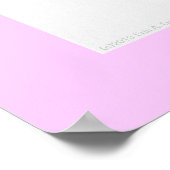 Raupe Haiku Poster (Ecke)