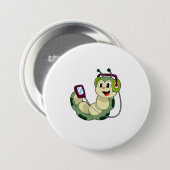 Raupe Headphone Music Button (Vorne & Hinten)