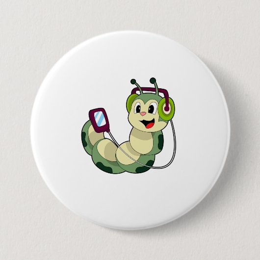 Raupe Headphone Music Button (Vorderseite)