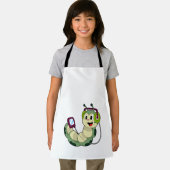 Raupe Headphone Music Schürze (Insitu)