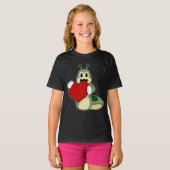 Raupe Herz T-Shirt (Vorne ganz)