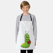 Raupe im Bowling mit Bowlingball Schürze (Getragen)