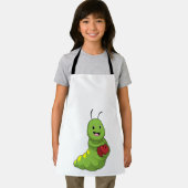 Raupe im Bowling mit Bowlingball Schürze (Insitu)