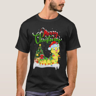Raupe Insect Lover Xmas Lighting Raupe T-Shirt