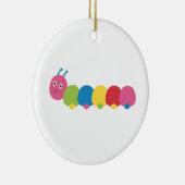 Raupe Keramik Ornament (Rechts)