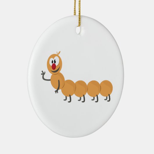 Raupe Keramikornament (Rechts)