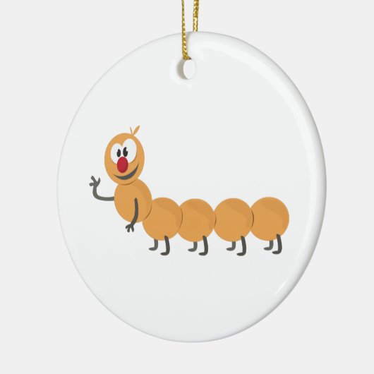 Raupe Keramikornament (Links)