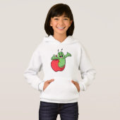 Raupe mit Apple Hoodie (Vorne ganz)