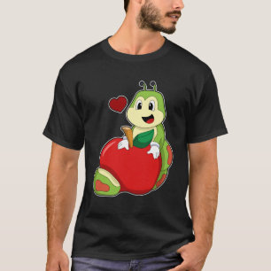 Raupe mit Apple T-Shirt
