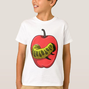 Raupe mit Apple T-Shirt
