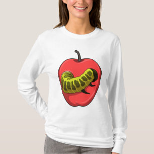 Raupe mit Apple T-Shirt