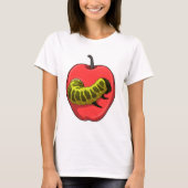 Raupe mit Apple T-Shirt (Vorderseite)
