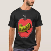Raupe mit Apple T-Shirt (Vorderseite)