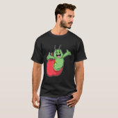Raupe mit Apple T-Shirt (Vorne ganz)