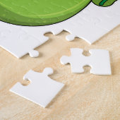 Raupe mit Blume Daisy Puzzle (Seite)