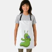 Raupe mit Blume Daisy Schürze (Insitu)