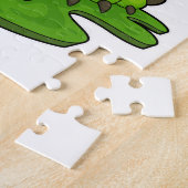 Raupe mit Cap Puzzle (Seite)