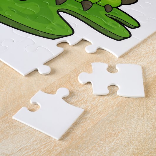 Raupe mit Cap Puzzle (Seite)