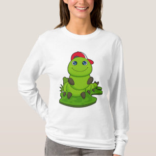 Raupe mit Cap T-Shirt