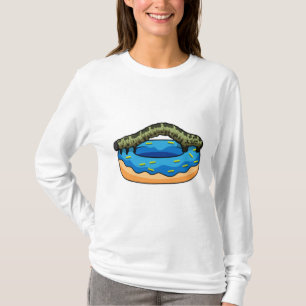 Raupe mit Donut T-Shirt