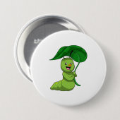 Raupe mit Leaf als Parasol Button (Vorne & Hinten)