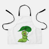 Raupe mit Leaf als Parasol Schürze (Vorderseite)