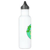 Raupe mit Leaf Edelstahlflasche (Links)