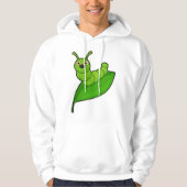 Raupe mit Leaf Hoodie (Vorderseite)