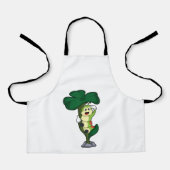 Raupe mit Leaf Schürze (Vorderseite)