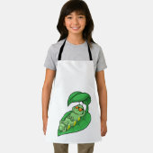 Raupe mit Leaf Schürze (Insitu)