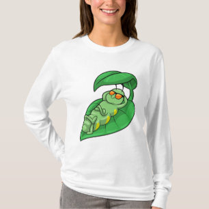 Raupe mit Leaf T-Shirt