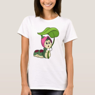 Raupe mit Leaf T-Shirt