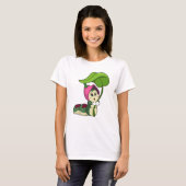 Raupe mit Leaf T-Shirt (Vorne ganz)