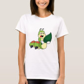 Raupe mit Leaf T-Shirt (Vorderseite)