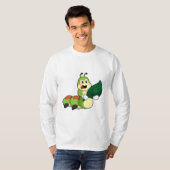 Raupe mit Leaf T-Shirt (Vorne ganz)